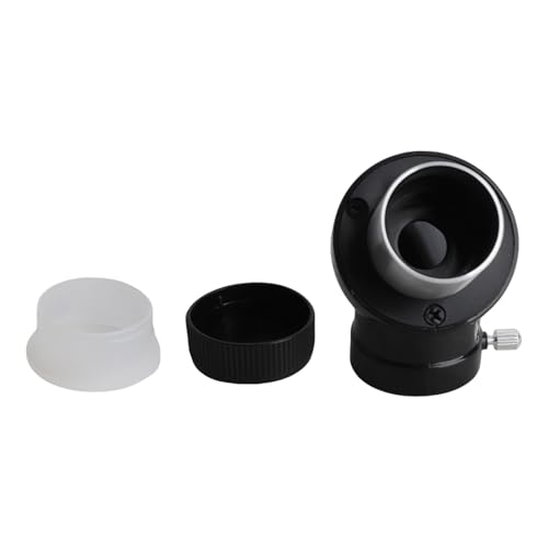 Bewinner Miroir Diagonal, 1.25" 45 Degrés Prisme Diagonal Prisme Optique, Angle Rond Image Correcte Prisme Miroir Diagonal avec Housses Anti-poussière pour Télescope D'Astronomie – vue 9
