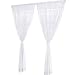 Babysbreath17 Sólido Boda del Color organdí decoración de la casa Puerta de...