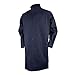Black Stallion FN9-42C 9 oz. 42" Navy Flame Resistant Cotton Shop Coat