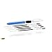 BIC 4 Colours Original Multi Coloured All In One Pen - Medium 1.0mm, Green, Blue, Red, Black - 3 Per Pack