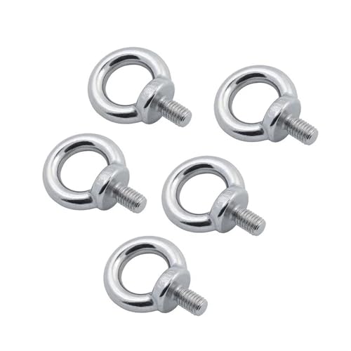 Tornillo de cáncamo M8 de acero inoxidable para elevación y sujeción de cables