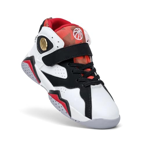 Calzado deportivo de moda infantil y zapatillas de baloncesto de malla tallas 31-40