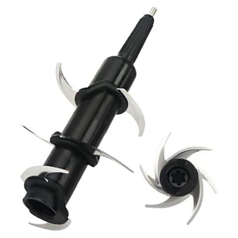 Blender 6 Blade Replacement for Ninja, Compatible with Ninja 72 oz Pitcher 1100W 1200W 1500W, BL500 BL610 BL642 BL660 BL681A BL682 BL700 BL770 BL780 BL910 BN701 BN751 BN801 CO610B CT610 DB751A NJ600 Cover