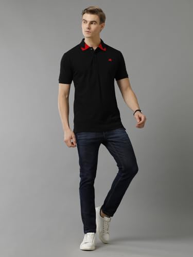 Image of ADRO Mens Polo T Shirt -100% Cotton Polo Tshirt for Men | Solid Polo T-Shirt Regular fit