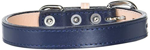 アドメイト (ADD. MATE) レザースタイル カラー 首輪 SSサイズ ネイビー