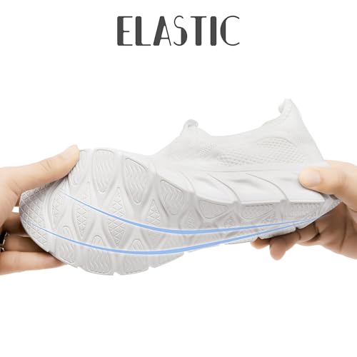 Walking Shoes for Men Women Ultralight Casual Tennis Running Sneakers Unisex Slip On Workout Athletic Gym Shoes Non Slip Work Travel Trendy Footwear4