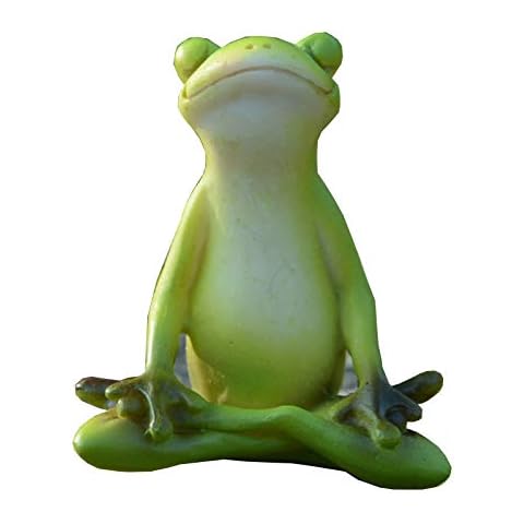 Gemmia Miniature Fairy Garden Frog Statue Cover