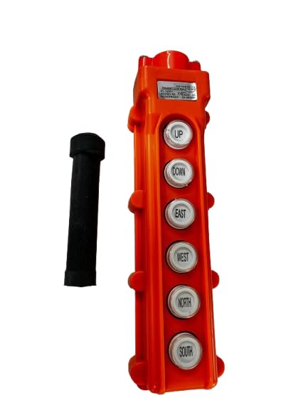 Hoist Crane Push Button Switch, Rainproof Crane Pendant Control Station (COB 61) (6 WAY)-picture-24