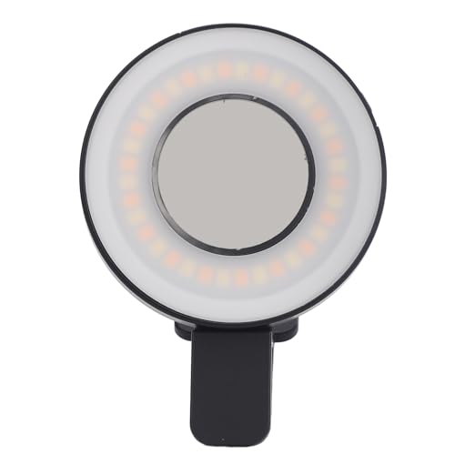 36 LED Selfie Light, Phone Light Clip, Portable USB Rechargeable Video Light, 3 Light Modes, for Phone Camera Laptop, Light for Selfie Video Conference Makeup