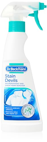 Dr. Beckmann Quitamanchas Deo & Sweat | Combate antiespeleante, marcas amarillas y blancas.| 250 ml
