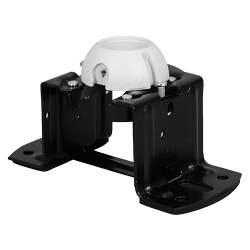 Mikinona Soporte Resistente para Ventilador de Techo de Hierro Orificio de 27 Mm, Kit de Instalación Anillo en C y Tornillos, Accesorio de Montaje para Ventiladores de Techo en Sala