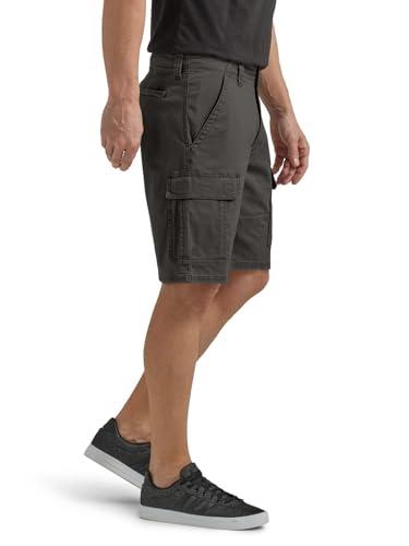 Image of AVANOVA Men's Cargo Shorts with Elastic Waist - Lightweight Cotton Casual Summer Shorts for Gym, Travel & Outdoor Wear | Multi-Pocket Comfy Fit Dailywear Bottoms ((Shorts 264)