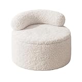 Stabilité renforcée : Fabriqué avec un cadre en bois massif, ce tabouret de salon offre une stabilité et une durabilité exceptionnelles. Sa capacité de charge est fiable et ses patins antidérapants préviennent le glissement sur les types de sols, qu'ils soient durs ou moelleux.