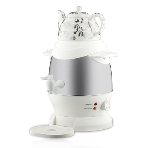 Hervidor eléctrico turco versátil con jarra 5L y tetera 1L miniatura 2