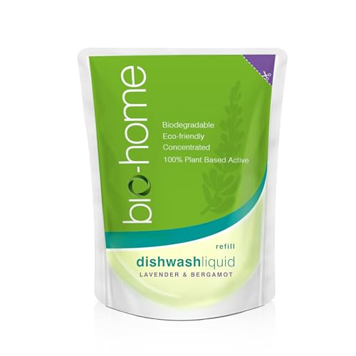 bio-home Lavender & Bergamot Dishwashing Liquid Refill Pack 450ml