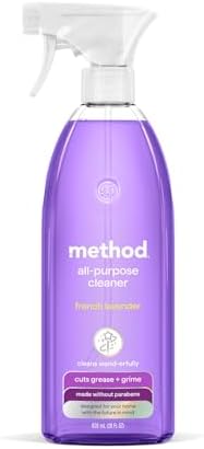 method All-Purpose Cleaner Spray, French Lavender - Cuts Grease &...