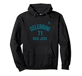 Macklin Celebrini: San Jose Name & Number Pullover Hoodie