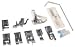 Low Shank 11 Piece Snap-on Foot kit