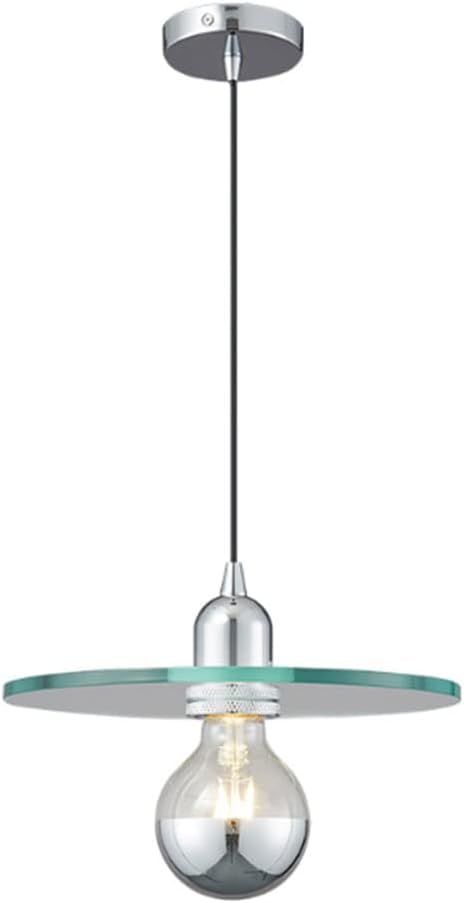 Chandelier suspension en verre ligne une single head-bedside unique