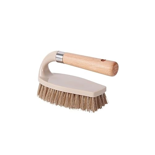 MQPALZKD Wooden Cleaning Brush Multifunctional Log Color Shoe Washing Laundry Bathroom Floor Decontamination