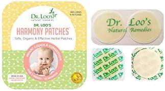 Dr. Loo’s Natural Infant Patches for Cough and Congestion for 2 weeks-12 Months, 16 Patches