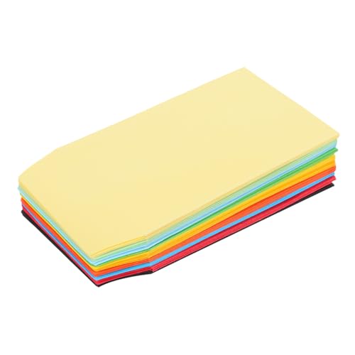 TOYANDONA 50個 彩色小信封 カラー 小型封筒 書簡用 封筒貯コイン収納 シード保管 ラベル記入可能 おしゃれなカード包装用