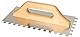 KOTARBAU® Edelstahl 280 x 130mm Zahnkelle 10x10mm mit Holzgriff