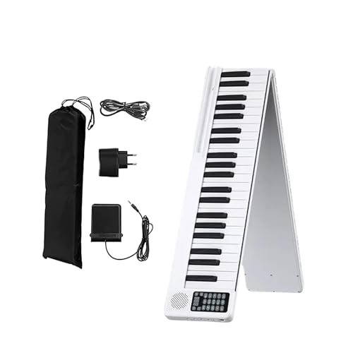 Piano portable rechargeable 88 touches avec sac de transport pour jouer de la musique en voyage