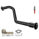XIKOBY Trumpet Exhaust for Predator 212 224 Non Hemi Engine, Central Long Mini Bike Exhaust Header...