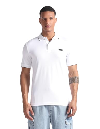 Calvin Klein Polo Stretch Coton piqué Homme Calvin Klein Polo Stretch Coton piqué Homme