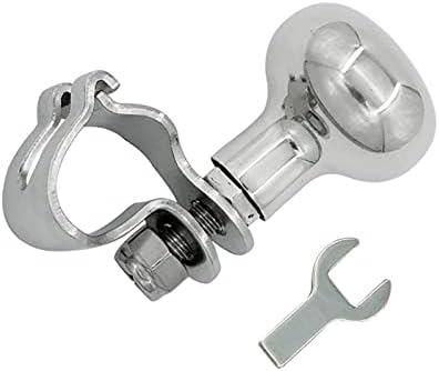 ISURE MARINE 316 Stainless Steel Boat Steering Wheel Knob, Steering Wheel Maneuvering Knob Dia. from 5/8'' to 1''