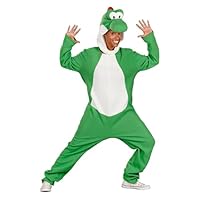 UNISEX FANCY DRESS COSTUME: Our cute little dino costume is just the ticket for joining your plumber and princess mates at any fancy dress party AVAILABLE SIZES: XS - Bust: 40'', Waist: 36'', Hip: 38'', Shoulder point to bottom: 60'', Shoulder point ...
