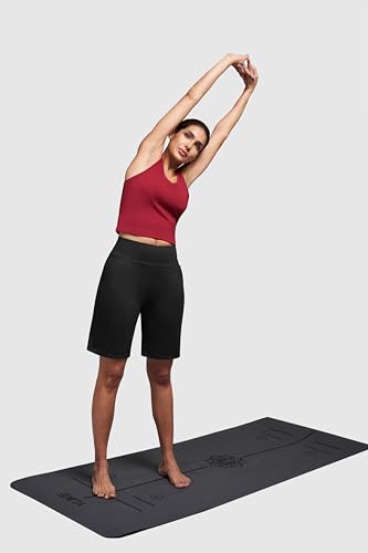 50% Off Alaroo Women's High-Waisted Athletic Bermuda Shorts