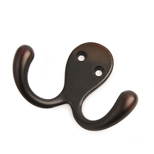 HASWARE 6 PCS Double Prong Robe Hook - Image 2