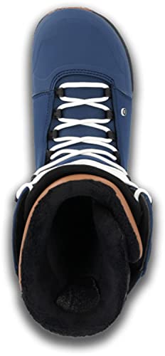 Ride Fuse Mens Snowboard Boots Navy 11.5