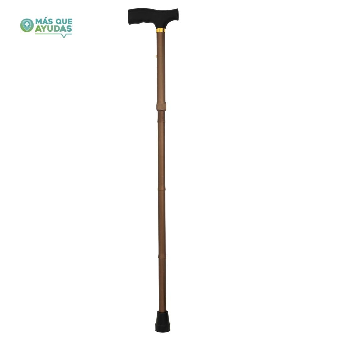 Muletilla Plegable de Aluminio marrón Chocolate | R. 904