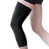 RISURRY Knee Brace Undersleeve - Knee Undersleeves for Women & Men Leg Undersleeve for Knee Brace, Closed Patella,XL (Pack of 1)