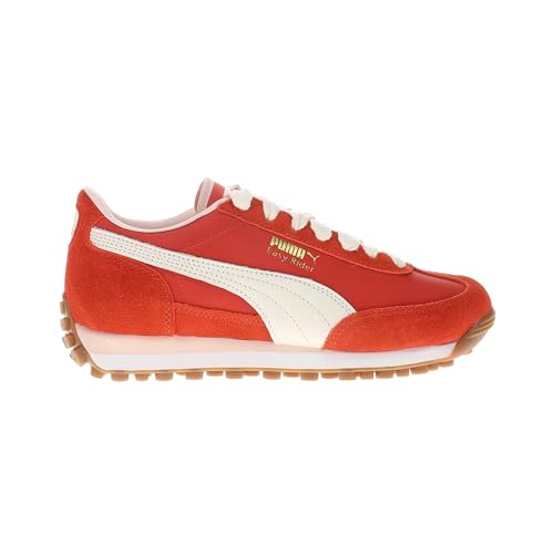 PUMA Womens Easy Rider Lovers Lace Up Sneakers Shoes Casual - Red - Size 11 M