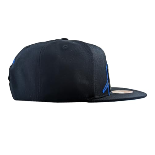 Snapback OKC Thunder noire Mitchell & Ness ajustable à visière plate