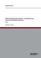 Online Application System - Its Weaknesses and their possible Solutions: OAS 3656342202 Book Cover