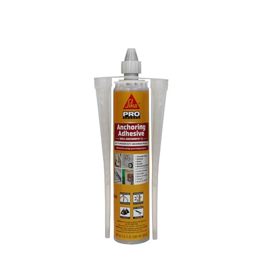 Adhesivo anclaje Sika AnchorFix-1 10.1 fl oz gris miniatura 1