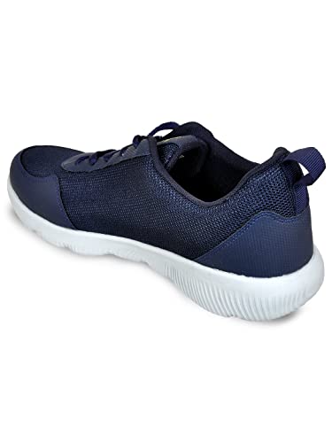 Image of Allen Cooper Training,Atheletic,Gym,Sports Comfortable Extra Max Cusion with Memory Foam Insole,Anti Skid Tech Grip Walking Shoes for Men(456 Navy-Sizes 6,7,8,9,10)