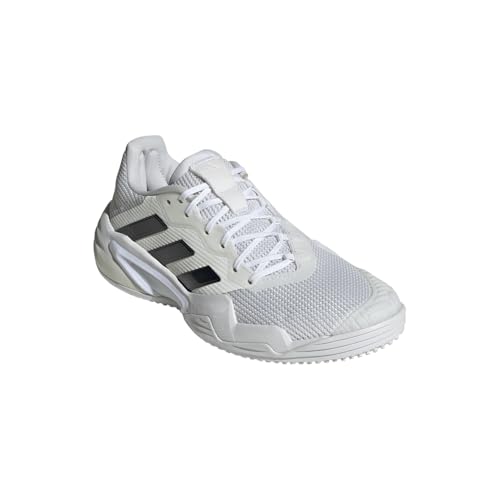 adidas Mens Barricade 13 Grass Tennis Sneakers Shoes Casual - White - Size 9 M2