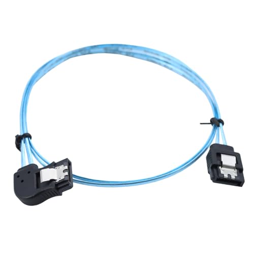 Cable SATA 7P Female Left-Angle a 180° SATA Female 0.3 m miniatura 2