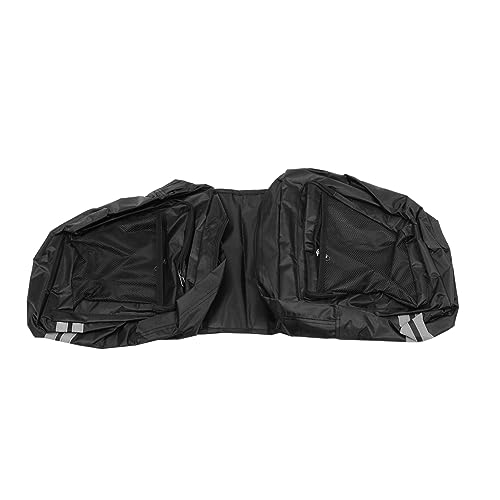 BRIGHTFUFU Capacity Rear Bike Saddle Bag Double Pannier for Mountain Biking Easy Installation Ample Storage for Cycling Accessories for Commuting and