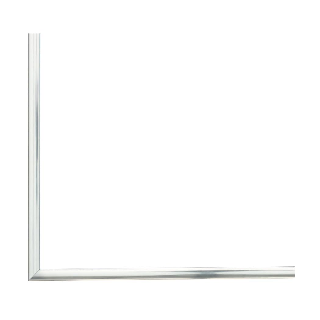 Polyptychon Alurahmen Silber glänzend 132 x 72 cm für Malen nach Zahlen | Fertig montiert, mit Rückwand, ideal für Malen nach Zahlen Bilder z.B. von Schipper, ohne Glas