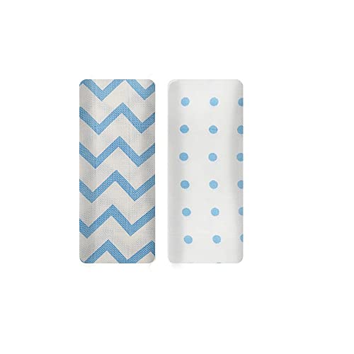 Image of swaddle blanket for winter Pure Cotton Muslin Baby Swaddle Blanket, Wrap Cloth Cotton Swaddle for Newborn Baby Cotton Swaddle Blanket-Pack of 2 with Size 120X100 CM - Blue Family