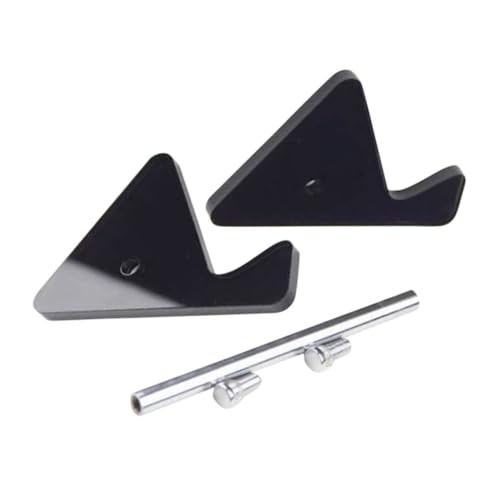 DIYEAH Keyboard Desk Holder Raised Keyboard Stand for Desk Acrylic Steel Black