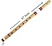 17 Inch Authentic Indian Wooden Bamboo Flute in 'G' Key Fipple Woodwind Musical Instrument Recorder Traditional Bansuri Handcrafted Novelty Decoratives & Collectibles
