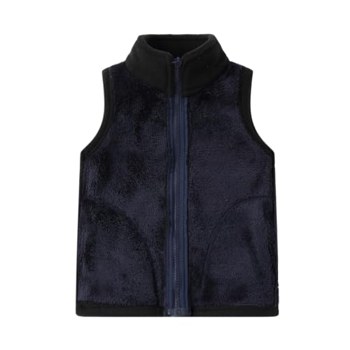 Image of Mud Kingdom Boys Girls Polar Fleece Vest Winter Thick Warm Outerwear Funny Cartoon